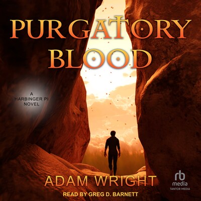 Purgatory Blood – omslag til lydbogen af Adam Wright