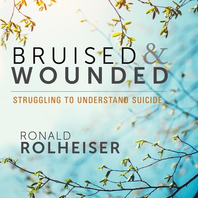 Bruised and Wounded – omslag til lydbogen af Ronald Rolheiser