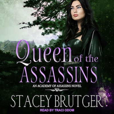 Queen of the Assassins – omslag til lydbogen af Stacey Brutger
