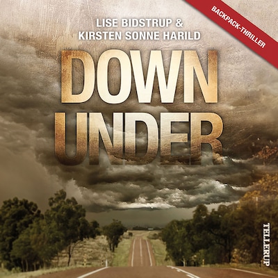 Down Under – omslag til lydbogen af Kirsten Sonne Harild, Lise Bidstrup