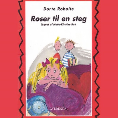 Adam og Emil 6 - Roser til en steg – omslag til lydbogen af Dorte Roholte