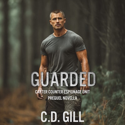 Guarded – omslag til lydbogen af C.D. Gill