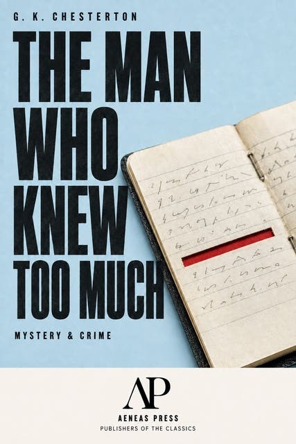 The Man Who Knew Too Much – omslag til lydbogen af G K Chesterton
