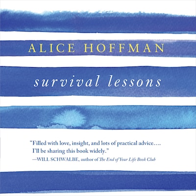 Survival Lessons – omslag til lydbogen af Alice Hoffman
