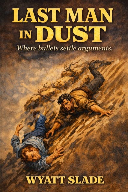 Last Man in the Dust: A Classic Western – omslag til lydbogen af Wyatt Slade
