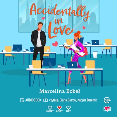 Accidentally In Love – okładka audiobooka, autor Marcelina Bobeł