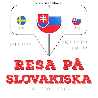 Resa på slovakiska – omslag till ljudboken av JM Gardner