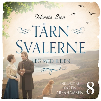 Leg med ilden – omslag til lydbogen af Merete Lien