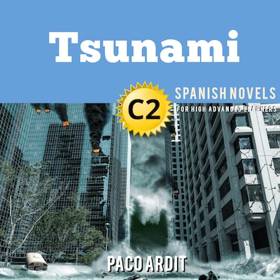 Tsunami – omslag til lydbogen af Paco Ardit