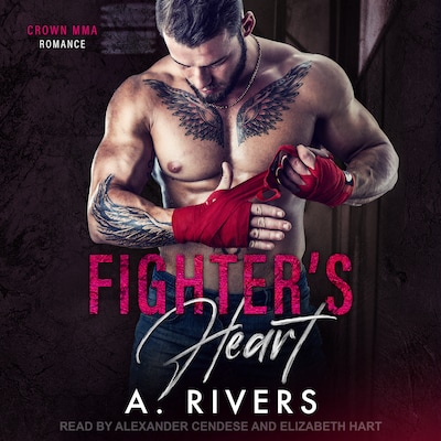 Fighter's Heart – omslag til lydbogen af A. Rivers
