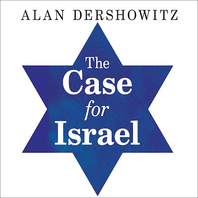 The Case for Israel – omslag til lydbogen af Alan M. Dershowitz