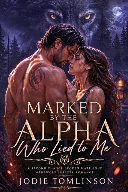 Marked by the Alpha Who Lied to Me: A Second Chance Broken Mate Bond Werewolf Shifter Romance – omslag til lydbogen af Jodie Tomlinson
