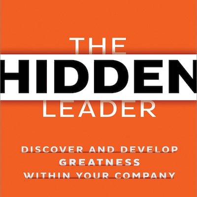 The Hidden Leader – omslag til lydbogen af Scott K. Edinger, Laurie Sain