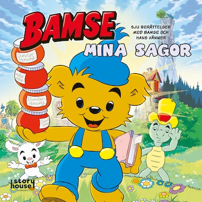 Bamse. Mina sagor – omslag till ljudboken av Rune Andréasson