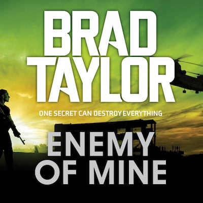 Enemy of Mine – omslag til lydbogen af Brad Taylor
