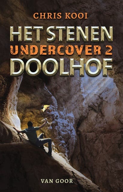 Undercover 2 – Het stenen doolhof – omslag van het luisterboek van Chris Kooi