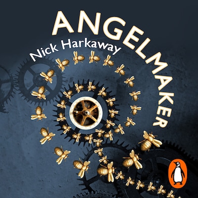 Angelmaker – omslag til lydbogen af Nick Harkaway