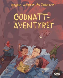 Godnattäventyret – omslag till ljudboken av Magnus Ljunggren,Per Gustavsson