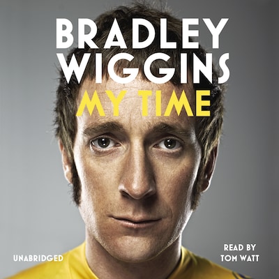 Bradley Wiggins - My Time – omslag til lydbogen af Bradley Wiggins