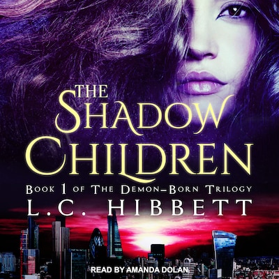 The Shadow Children – omslag til lydbogen af L.C. Hibbett