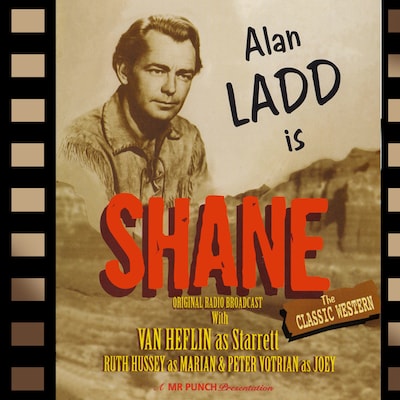 Shane – omslag til lydbogen af Mr Punch Audiobooks