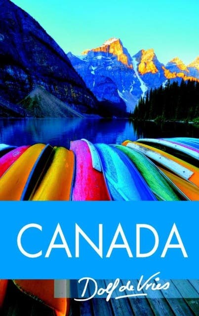 Canada in een rugzak – omslag van het luisterboek van Vries Dhr D De