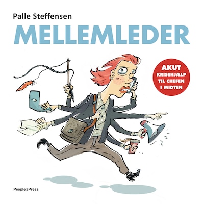 Mellemleder – omslag til lydbogen af Palle Steffensen