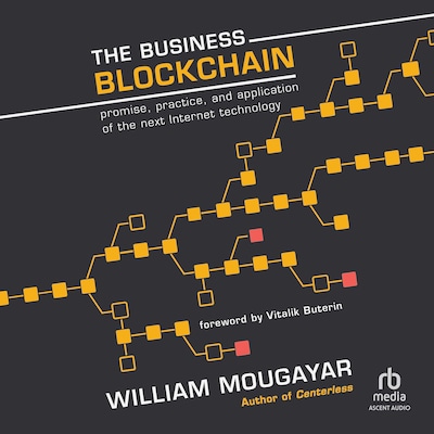The Business Blockchain – omslag til lydbogen af William Mougayar