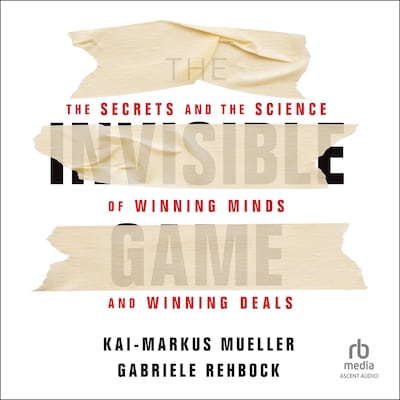 The Invisible Game – omslag til lydbogen af Kai-Markus Mueller, Gabriele Rehbock