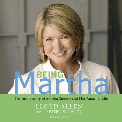Being Martha – omslag til lydbogen af Lloyd Allen