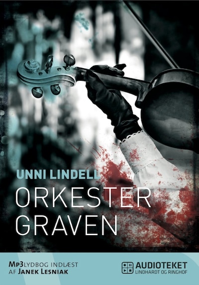 Orkestergraven – omslag til lydbogen af Unni Lindell