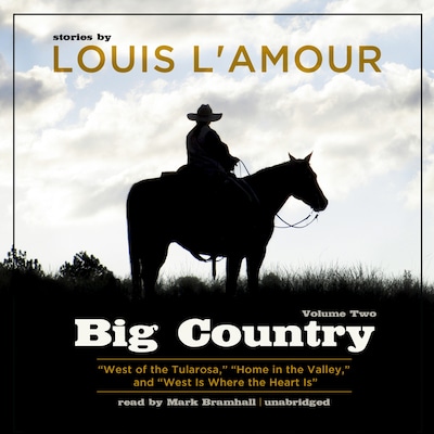 Big Country, Vol. 2 – omslag til lydbogen af Louis L’Amour