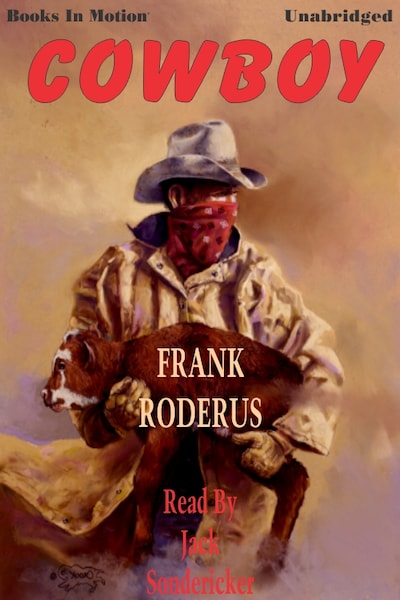 Cowboy – omslag til lydbogen af Frank Roderus