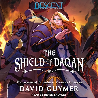 The Shield of Daqan – omslag til lydbogen af David Guymer
