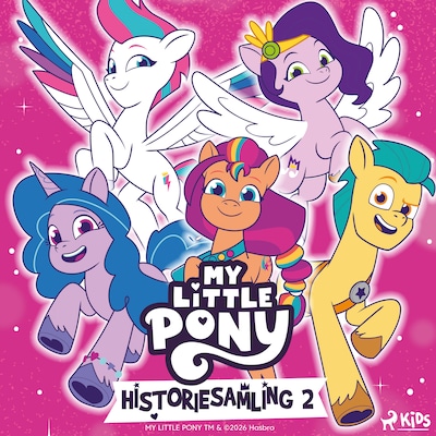 My Little Pony - Historiesamling 2 – omslag til lydbogen af My Little Pony