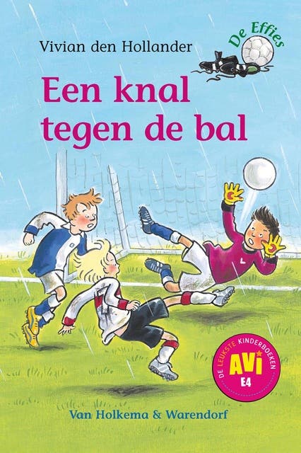 Een knal tegen de bal – omslag van het luisterboek