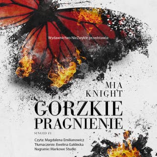 Gorzkie pragnienie – okładka audiobooka, autor Mia Knight