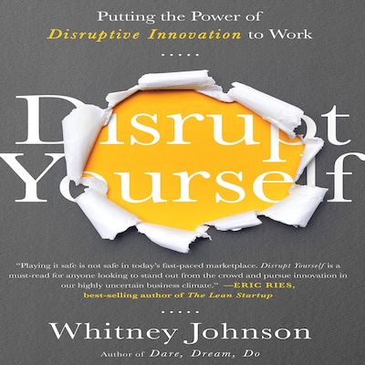 Disrupt Yourself – omslag til lydbogen af Whitney Johnson