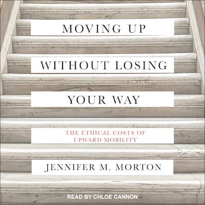 Moving Up without Losing Your Way – omslag til lydbogen af Jennifer Morton