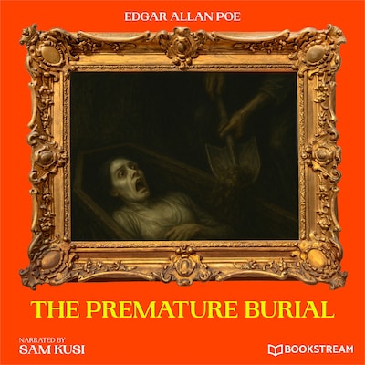 The Premature Burial – omslag til lydbogen af Edgar Allan Poe