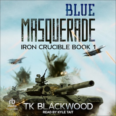 Blue Masquerade – omslag til lydbogen af T.K. Blackwood