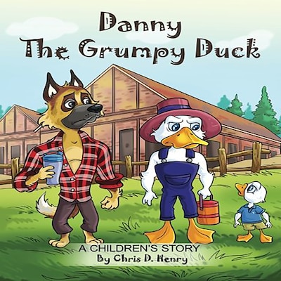 Danny the Grumpy Duck – omslag til lydbogen af Chris D Henry