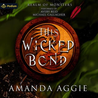 This Wicked Bond: A Realm of Monsters Standalone – omslag till ljudboken av Amanda Aggie