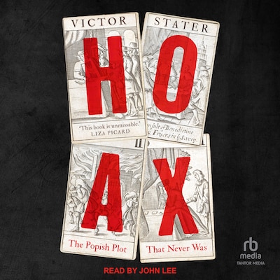 Hoax – omslag til lydbogen af Victor Stater