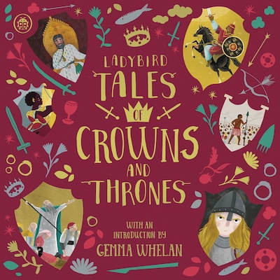 Ladybird Tales of Crowns and Thrones – omslag til lydbogen af Chitra Soundar, Yvonne Battle-Felton