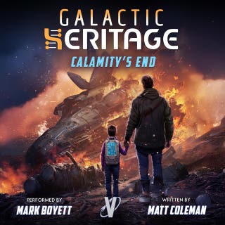 Calamity's End – omslag till ljudboken av Matt Coleman