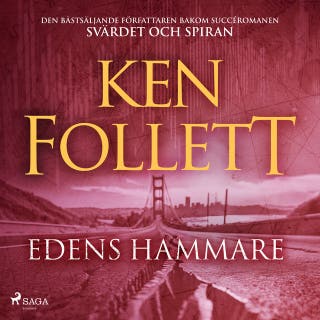 Edens hammare – omslag till ljudboken av Ken Follett