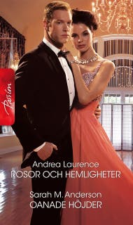 Rosor och hemligheter / Oanade höjder – omslag till ljudboken av Andrea Laurence,Sarah M. Anderson