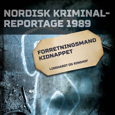 Forretningsmand kidnappet – omslag til lydbogen af diverse