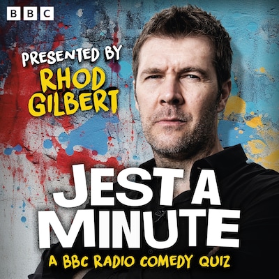 Jest a Minute: The Complete Series 1 and 2 Plus Specials – omslag til lydbogen af Rhod Gilbert